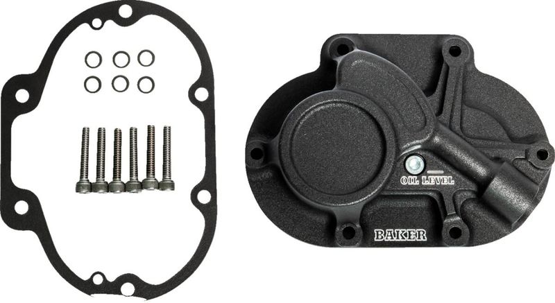 Sidokåpa växellåda Baker Function-Formed svart H-D 06-upp