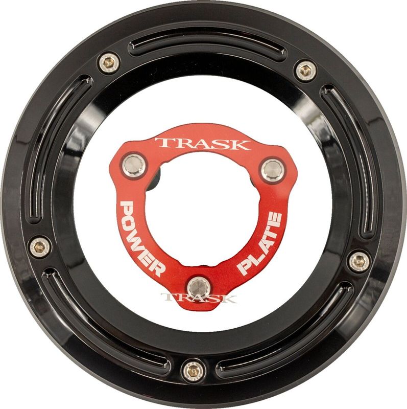 Lamellsats Trask svart röd Touring 17-upp, Softail 24 TM-0051-BK-RD