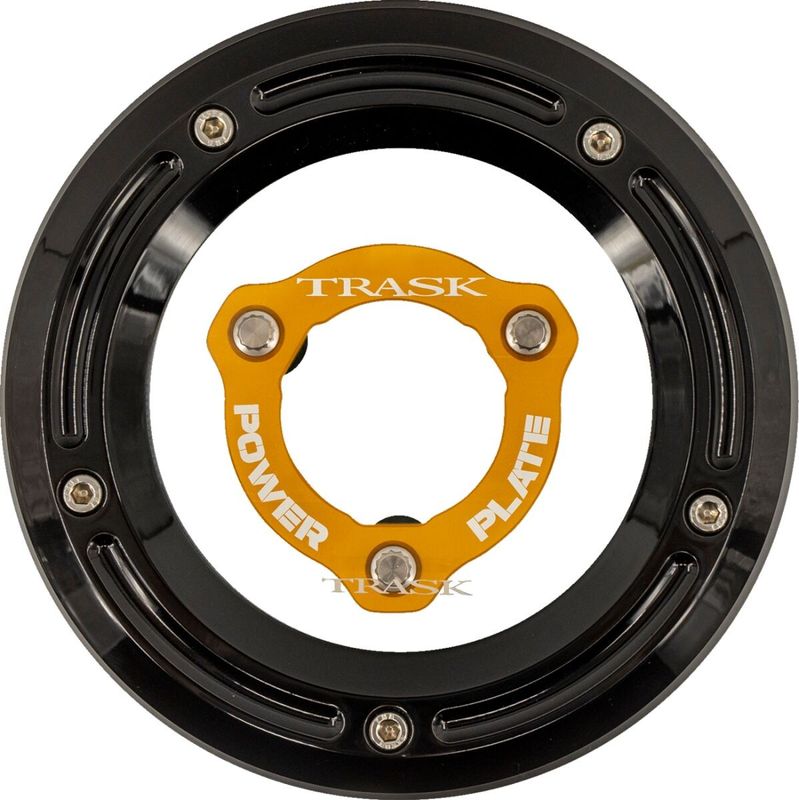 Lamellsats Trask svart röd Touring 17-upp, Softail 24 TM-0051-BK-GD