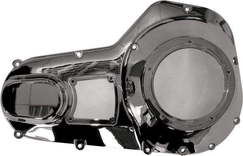 Primärkåpa Drag Specialties aluminium yttre krom Touring 99-06