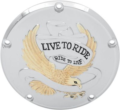 Derbylock Drag Specialties Live H-D 99-15 guld