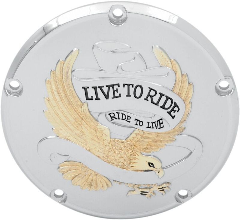 Derbylock Drag Specialties Live H-D 99-15 guld