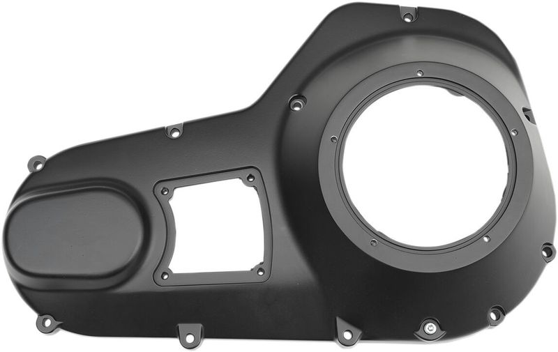 Primärkåpa Drag Specialties aluminium yttre svart Touring 99-06