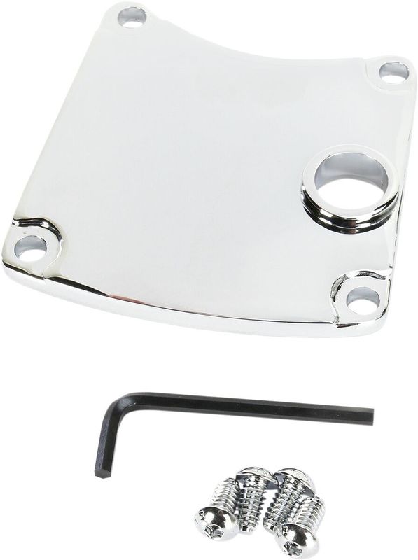 Inspektionslock primärkedja Drag Specialties krom FXR 85-94
