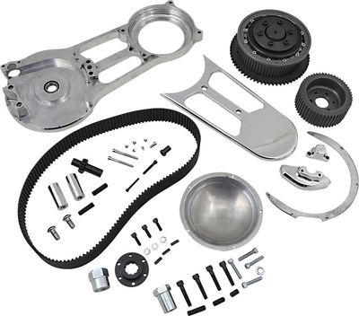 Belt drive-sats Belt Drives Ltd. BDL SH-500 2" Shovelhead with stock rachet polerad