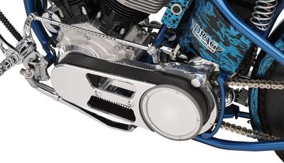 Belt drive-sats Belt Drives Ltd. BDL SH-500 2" Shovelhead with stock rachet polerad