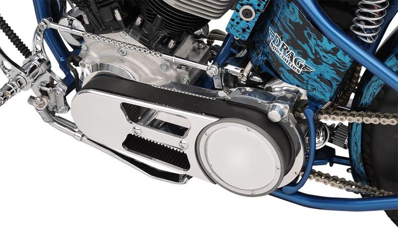 Belt drive-sats Belt Drives Ltd. BDL SH-500 2" Shovelhead with stock rachet polerad