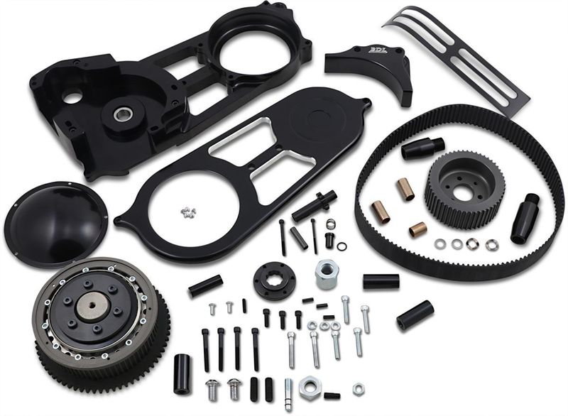 Remdriftssats Belt Drives 2" Touring 90-06 svart