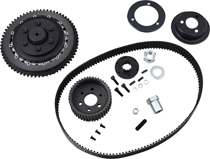 Remdriftsats primär Belt Drives 8mm Quiet Clutch H-D 70-83