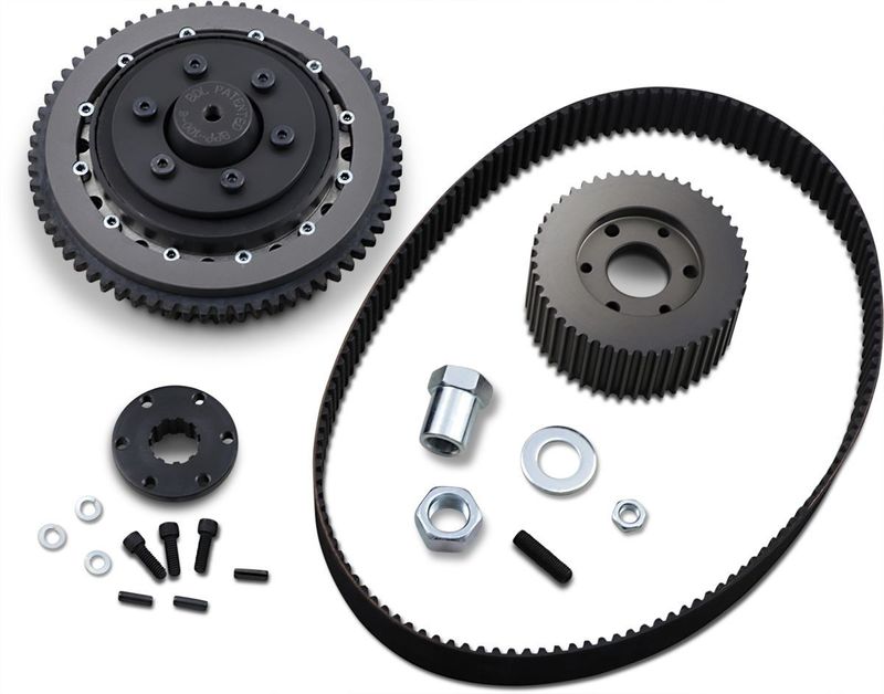 Belt drive-sats elstart Belt Drives Ltd. BDL 8mm 5-växlad Shovelhead FLT/Touring
