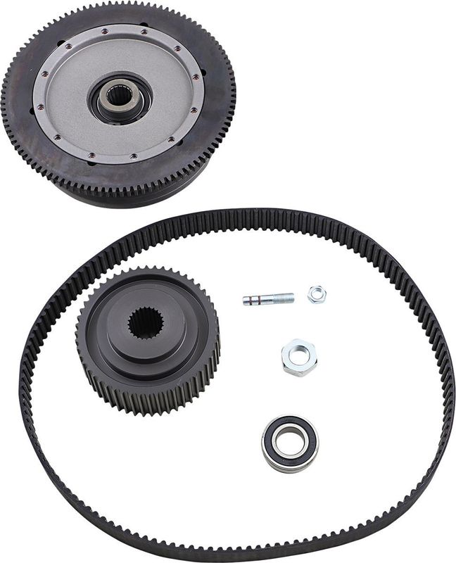 Remdriftssats Belt Drives Enclosed Softail 07-17