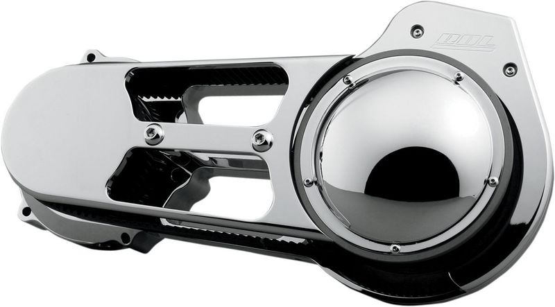 Remdriftssats Belt Drives 2-3/4" krom Dyna 06-17, Softail 07-17