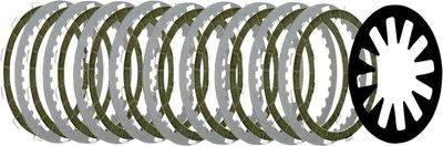 Lamellsats aramid med extra lamell Belt Drives Ltd. BDL Big Twin 98-17