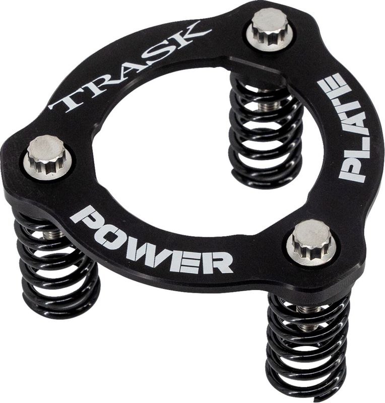 Platta Trask Performance svart anodiserad Softail 18-26