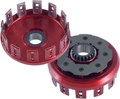 Kopplingskorg Barnett billet aluminium Honda 10-19, Red Moto 18-19
