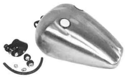 Fatbobtank XL 82-03 3,6 gal.utan fäste till mätarkåpa (12,1 Liter)