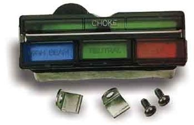 Glas med hållarsats instrumentpanel MCS FLH, FXWG, Softail 68-90