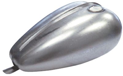 Bensintank MCS Mustang räfflad 3.3 gallon för tanklock 83-upp universal