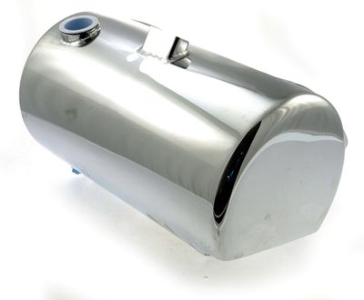 Oljetank, rund 6,5 side fill, Softail 00-06, kromad