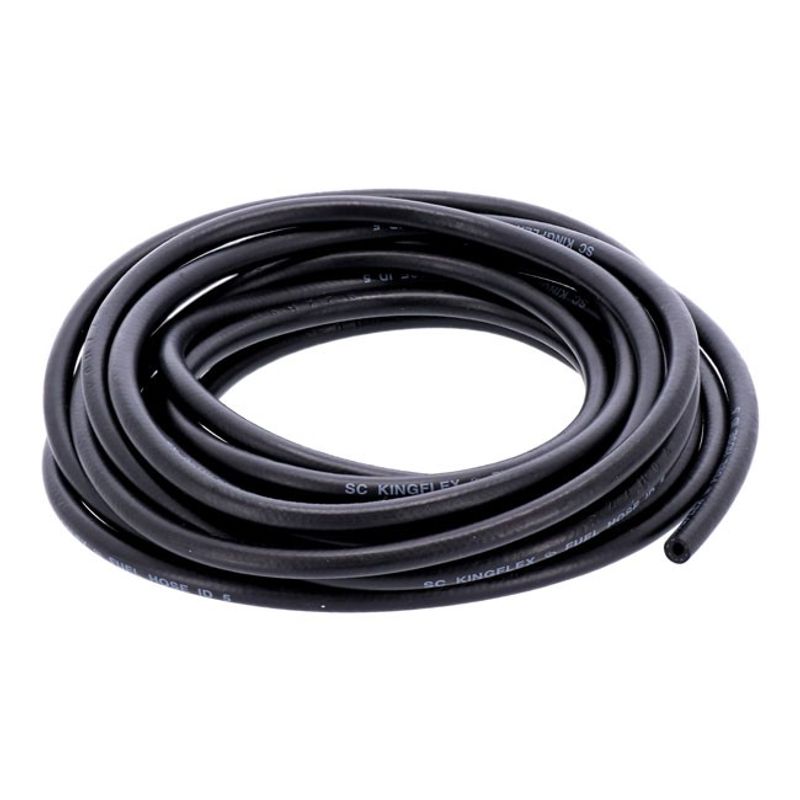 Slang bränsle/olja neopren MCS 5mm 3/16" svart