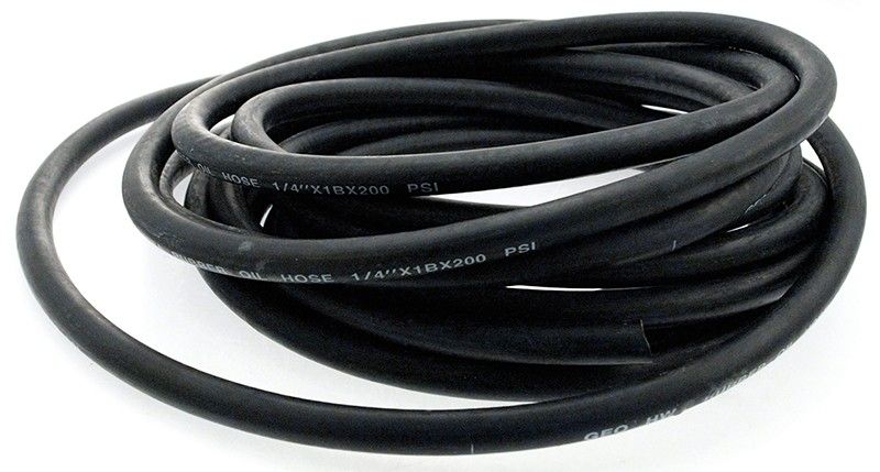 Slang bränsle/olja neopren MCS 6mm 1/4" svart