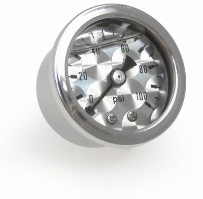 Oljetrycksmätare MCS Engine-Turned 0 100