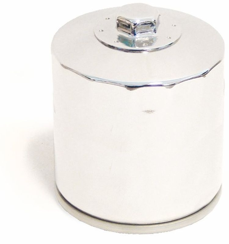 Oljefilter Twin-Cam 99-17, magnet/6-kant, kromat