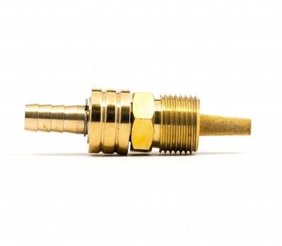 Bensinkran Prism Supply mässing 1/4 NPT