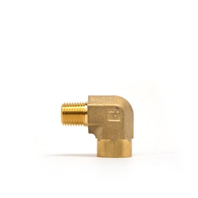 Prism Supply Petcock - 90 Adapter - 1/4 NPT