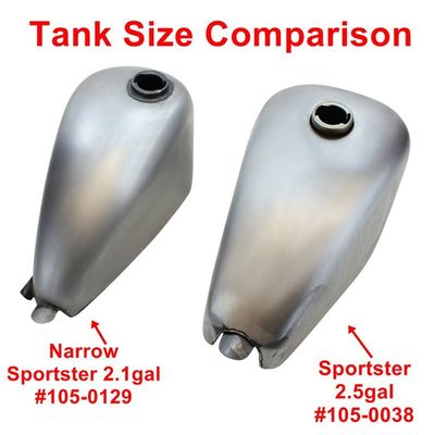 Bensintank smal Frisco 2.1 gallon Sportster