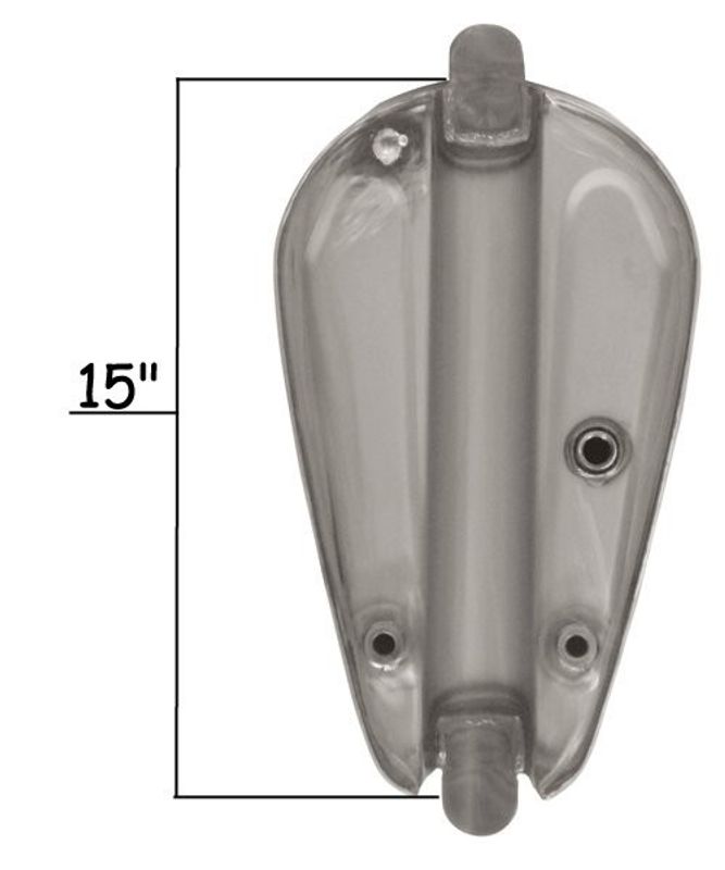 V-Factor 2.4 gallon sportster bobber tank