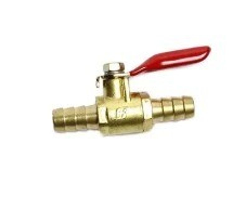 Bensinkran in-line mässing 10 mm (3/8")