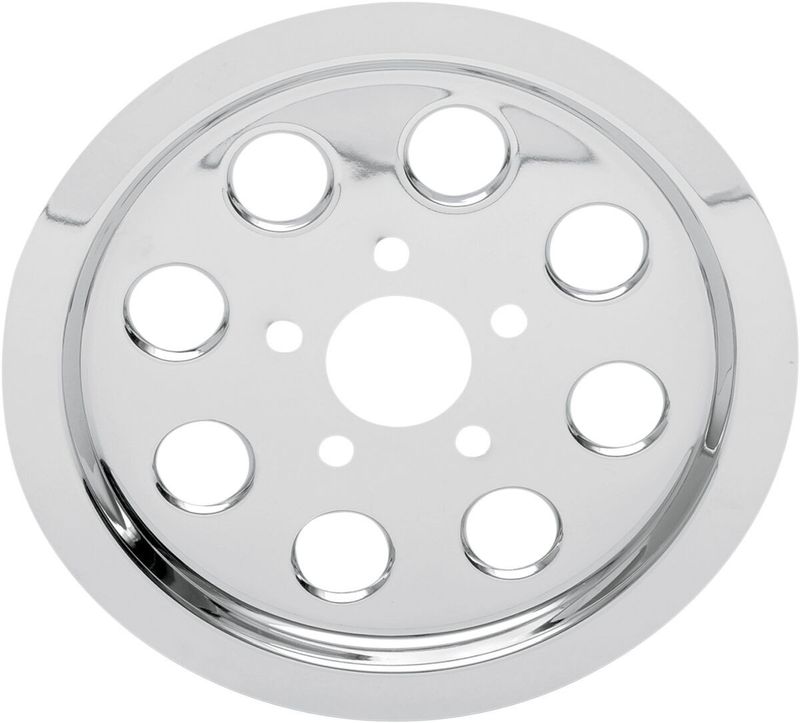 Insats remskiva bak Drag Specialties stl XL krom yttre Sportster 91-03