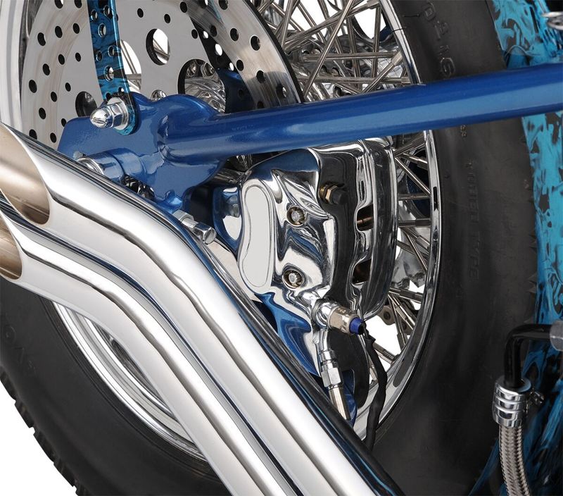 Bromsok kolv Drag Specialties 4 krom Softail 00-07