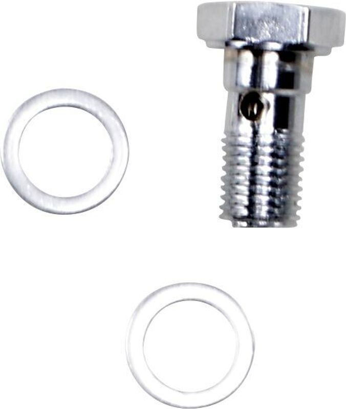 Banjoskruv Drag Specialties Brake Line krom stål