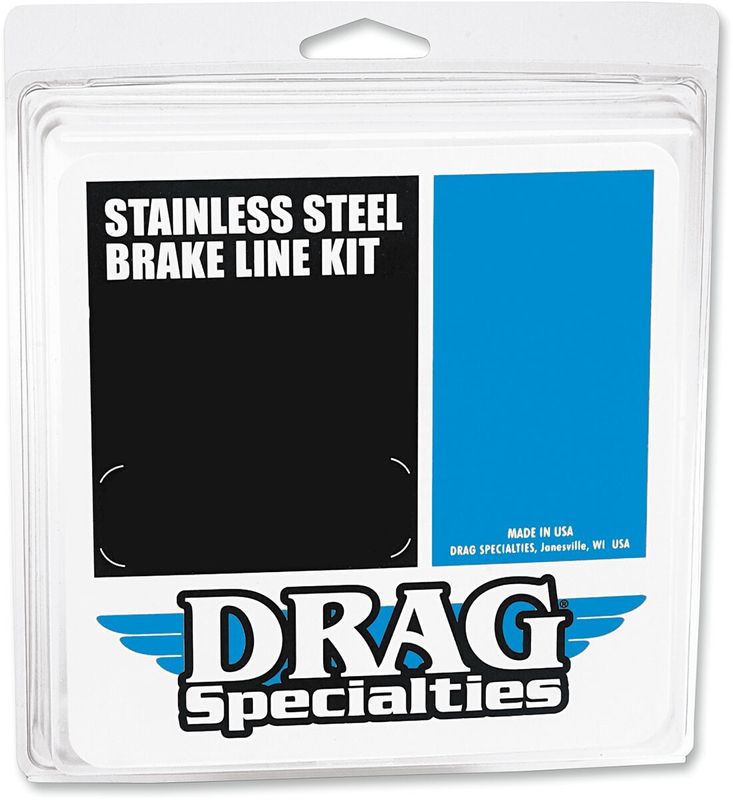 Bromsslang Drag Specialties 10 10UNIV.BRAKE rostfri stål