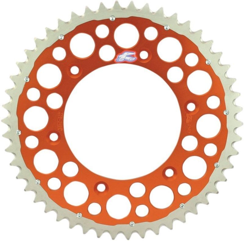 Bakdrev Renthal 52T Twinring orange