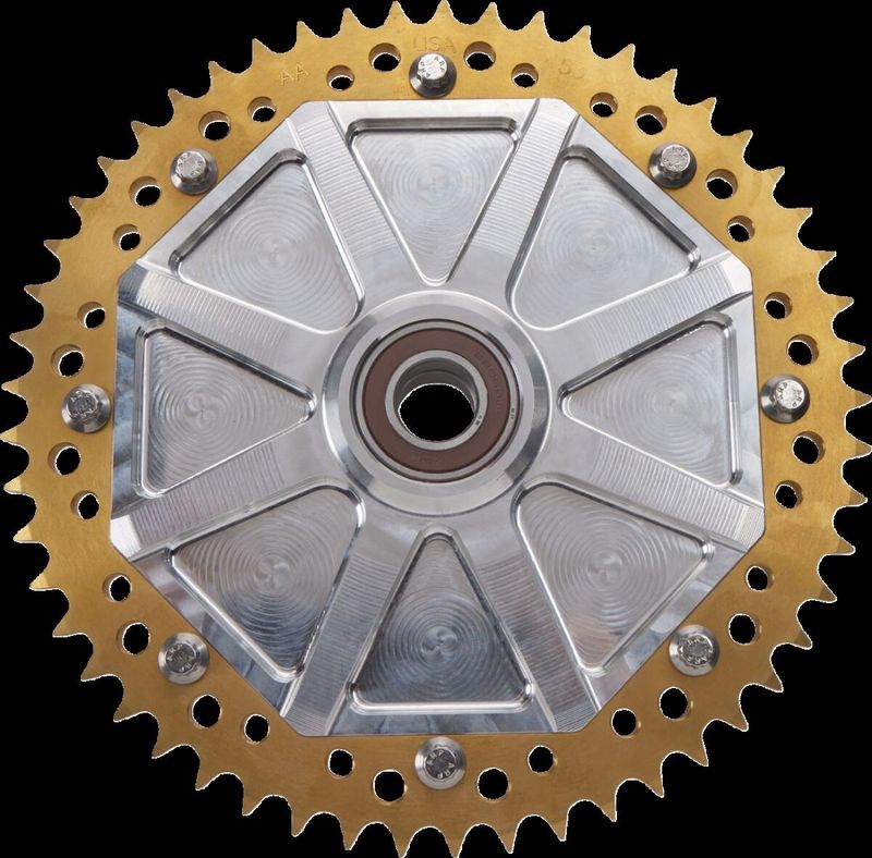 Drevhållare ryckdämpare Alloy Art Mach 53 guld