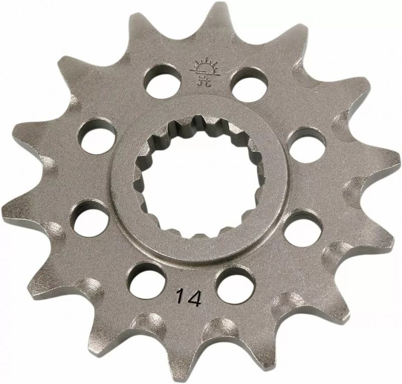 Framdrev JT Sprockets JTF1901.14SC självrensande 14T 520 natur stål