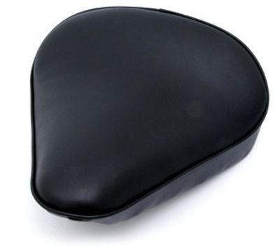 Solosadel De-Luxe, svart konstläder,