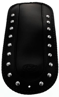 Täcklapp bakskärm Mustang Solo Seat vinyl krom H-D 65-06