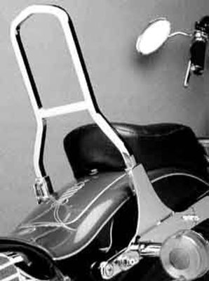 Sissy bar, Mini Lowboy 13 3/8 hög, 8 1/4 bred vid fäste