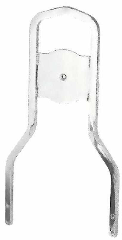 Sissy bar, Mini Lowboy 15 1/4 hög, 8 3/4 bred vid fäste