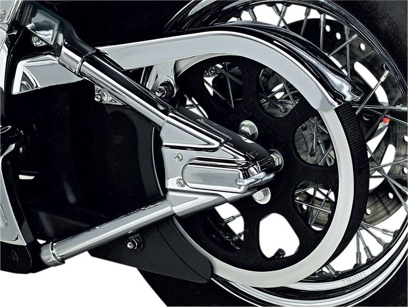 Kåpa Kuryakyn Phantom Unlighted krom Softail 00-07