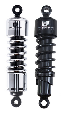 Stötdämpare Progressive Suspension PS 412 11.5 svart FLT/Touring 09-26