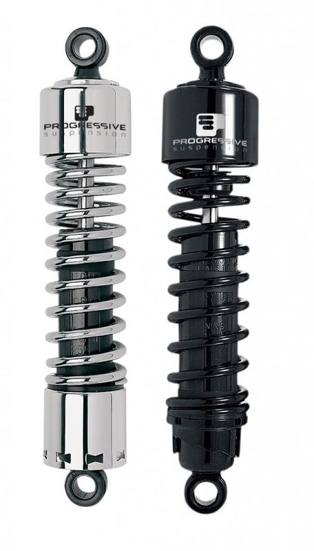Stötdämpare Progressive Suspension PS 412 11.5 kraftig svart FLT/Touring 09-26