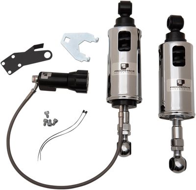 Stötdämpare Progressive Suspension PS 422 RAP 2" kraftig krom Softail 89-99