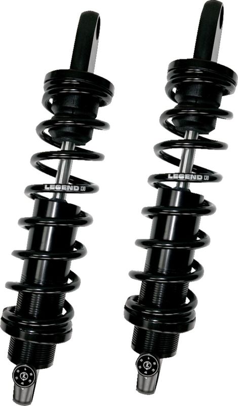 Stötdämpare Legend Suspension REVO-A justerbar svart V-Rod 07-17