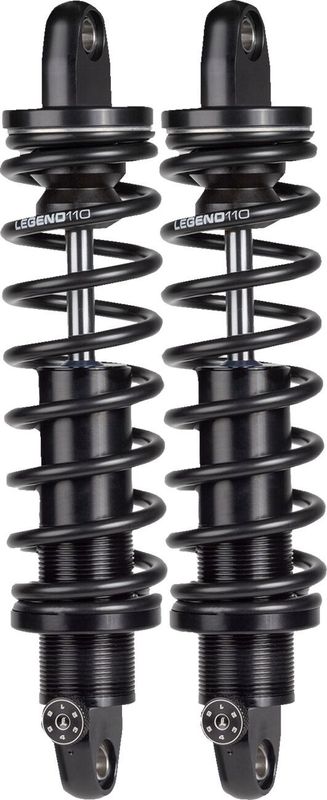 Stötdämpare Legend Suspension REVO-A FL Standard 13 justerbar svart Touring 96-upp
