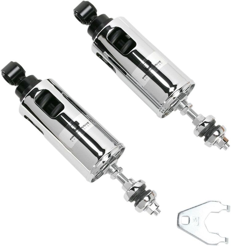 Stötdämpare Progressive Suspension PS 422 2" krom Softail 00-17